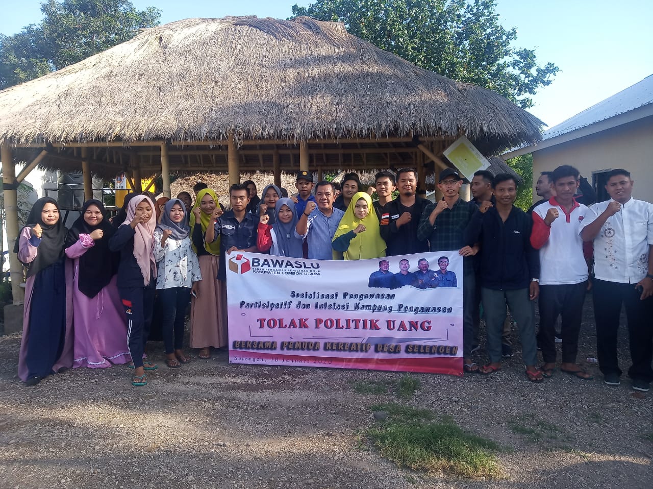 Wujudkan Pilkada Berintegritas, Bawaslu KLU Gandeng Tokoh Pemuda