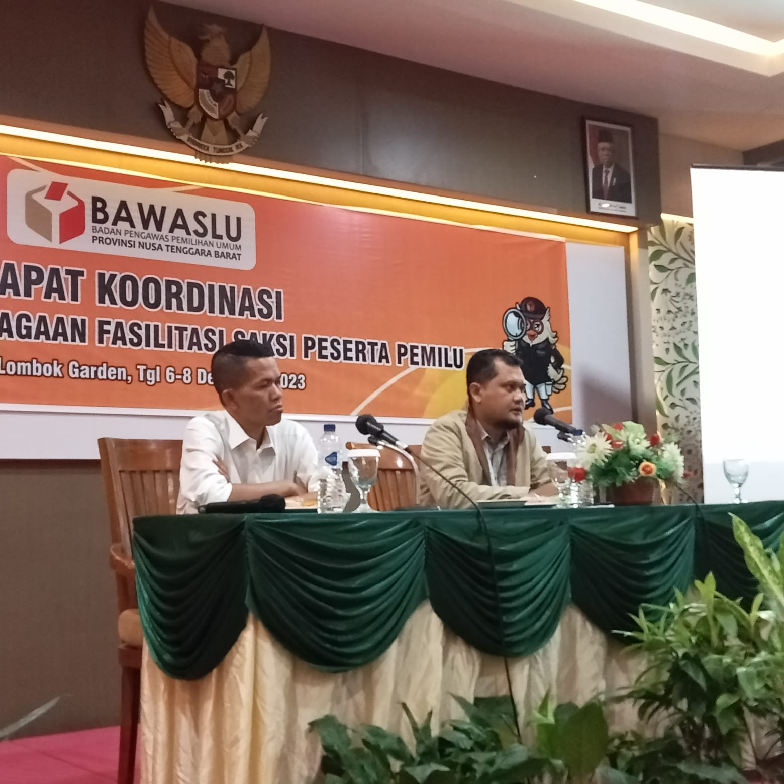 Bawaslu NTB Gelar Rapat Koordinasi, Itratip Tekankan Konsen Dalam Coaching Publik Speaking