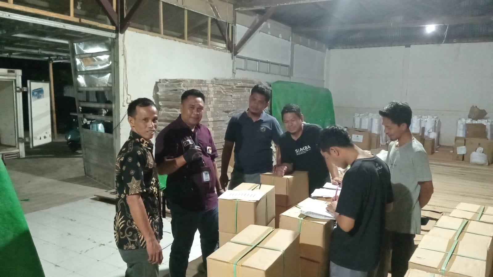 48 Bok Surat Suara DPRD Dapil Satu KLU Nginap Di Gudang Logistik KPU Lotim, Koordiv HP2H Bawaslu KLU Tegaskan Jangan Terulang