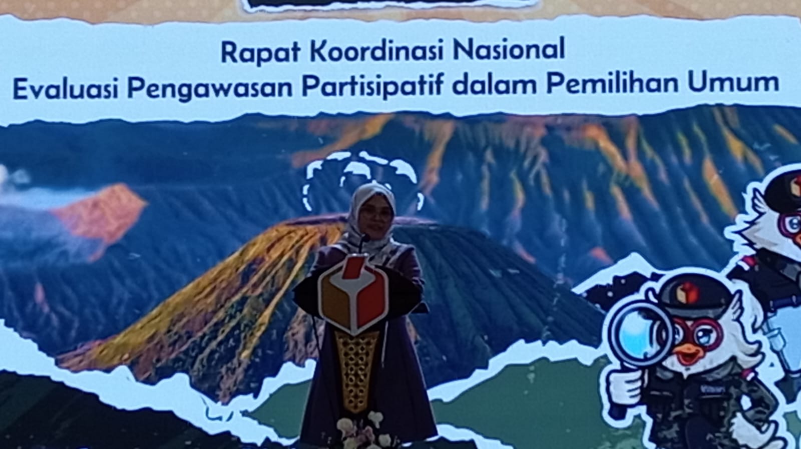 Anggota Bawaslu RI Loly Suhenty; Rakyat Punyak Hak Terlibat Pengawasan Partisipatif.