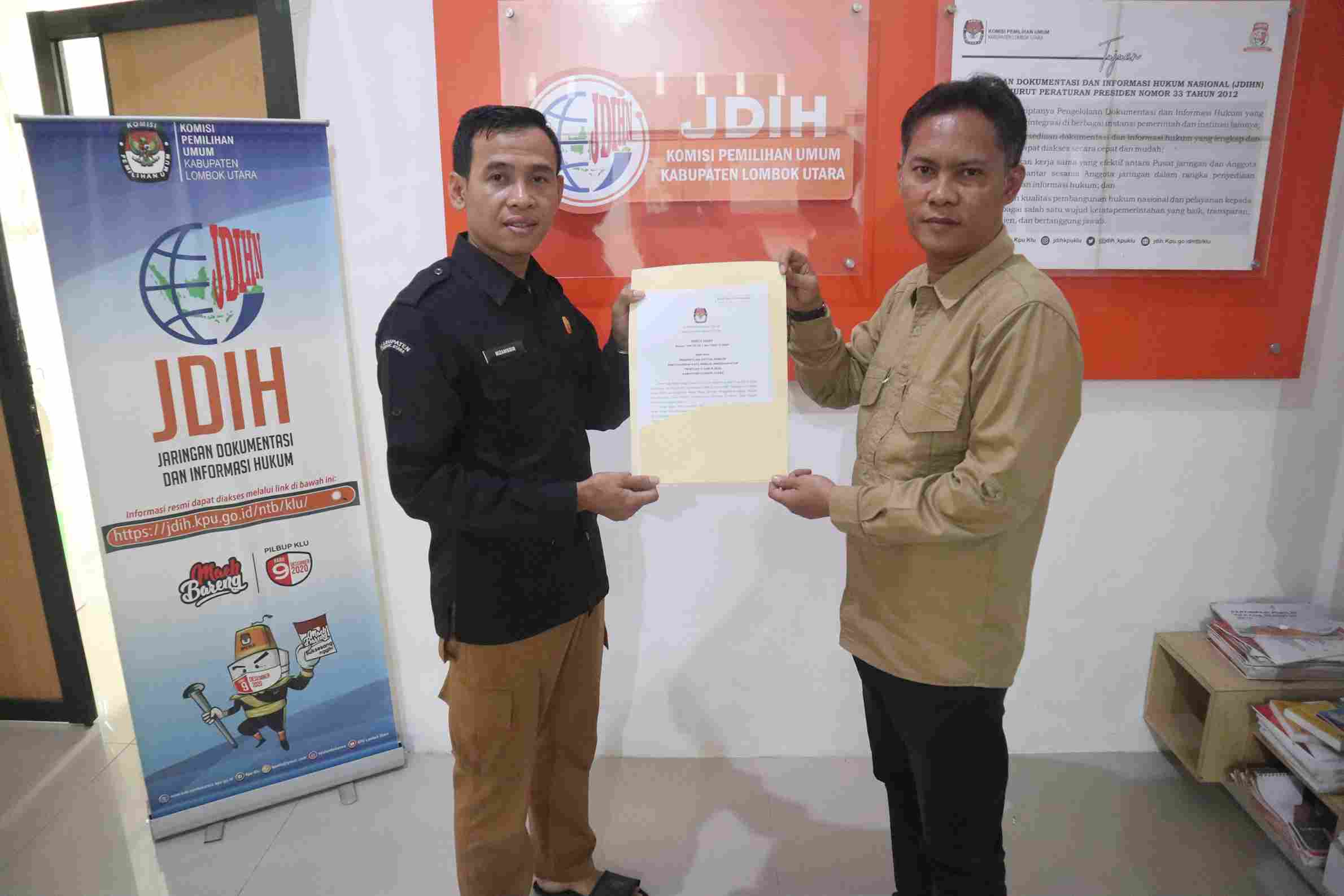 Foto Serah Terima BA