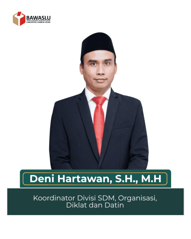 Ketua Bawaslu Kabupaten Lombok Utara