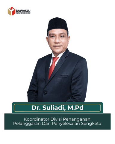 Anggota Bawaslu Kabupaten Lombok Utara