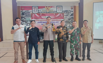 Bawaslu Hadiri Rakor Lintas Stakeholder, Operasi Pengamanan Pemilu Sandi Mantap Brata Yang Digelar Polres