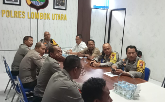 Bawaslu KLU Hadiri Giat Video Conference Bersama Mabes Polri