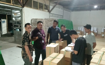 48 Bok Surat Suara DPRD Dapil Satu KLU Nginap Di Gudang Logistik KPU Lotim, Koordiv HP2H Bawaslu KLU Tegaskan Jangan Terulang