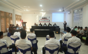 43 Pengawas Pemilihan Lapangan (PPL) Dalam Pemilihan Serentak 2024 Resmi Terlantik, Anggota Bawaslu Lombok Utara Dr. Suliadi Minta PPL Jaga Integritas