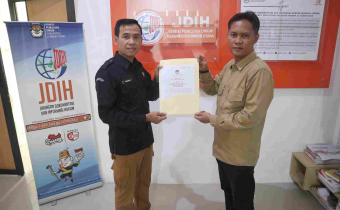 Foto Serah Terima BA